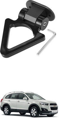 GONAMA Universal Car Tow Hook Decor, V Shape Trailer Hook Sticker for Car Bumper s57 1 m Towing Cable(Plastic, 1 kg Pull Capacity)