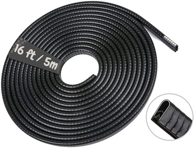 vhbie Rubber Car Door Guard(Black, Pack of 1, NA, NA)