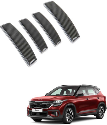 COSMOGEAR Rubber Car Door Guard(Black, Pack of 4, Kia, Seltos GTK 1.4)