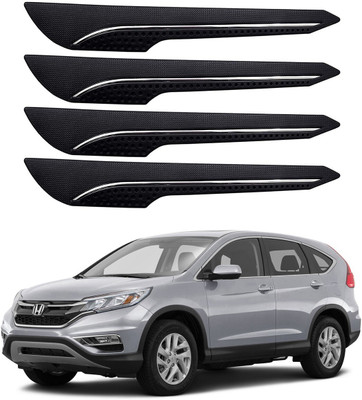 Oshotto Rubber Car Bumper Guard(Black, Pack of 4, Honda, CR-V)
