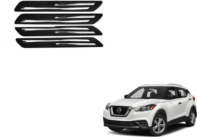 FORSONS Rubber Car Bumper Guard(Black, Pack of 4, Nissan, NA)