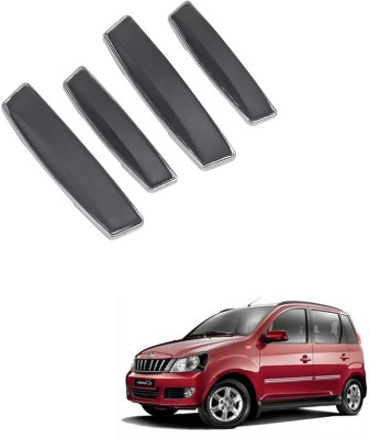 COSMOGEAR Rubber Car Door Guard(Black, Pack of 4, Mahindra, Quanto)