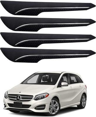 Oshotto Rubber Car Bumper Guard(Black, Pack of 4, Mercedes Benz, B-Class)