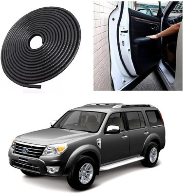 ROSHNEER ENTERPRISES Plastic Car Door Guard(Black, Pack of SET OF 1, Ford, Endeavour)