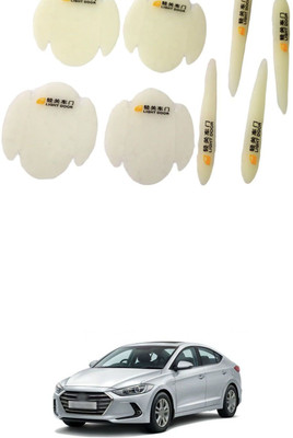 PROEDITION Plastic Car Door Guard(White, Pack of 8, Hyundai, Elantra)
