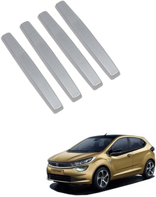 COSMOGEAR Rubber Car Door Guard(Silver, Pack of 4, Tata, Altroz XE)