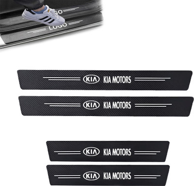 ARKZO Vinyl Car Door Guard(Black, Pack of 1, Kia, Seltos GTK 1.4, Sonet, Universal For Car)