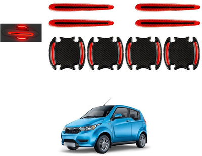 PROEDITION Plastic, Vinyl Car Door Guard(White, Pack of 8 pcs, Mahindra, Reva)