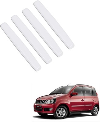 COSMOGEAR Rubber Car Door Guard(White, Pack of 4, Mahindra, Quanto)