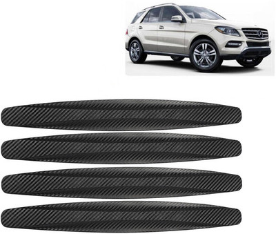 Selifaur Rubber Car Bumper Guard(Black, Pack of 4, Mercedes Benz, ML)