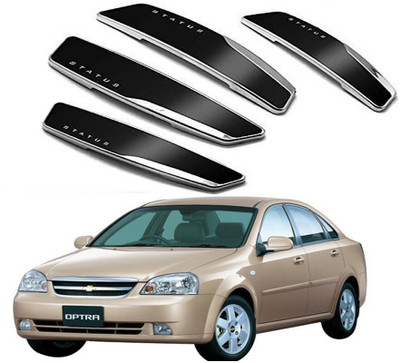 Auto E-Shopping Plastic Car Door Guard(Black, Pack of 4, Chevrolet, Optra)