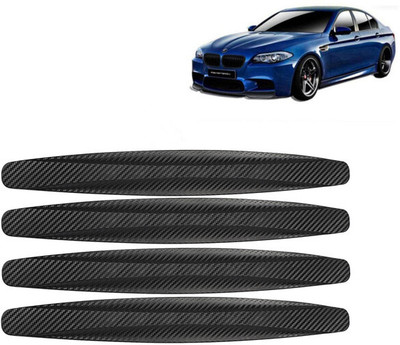 Selifaur Rubber Car Bumper Guard(Black, Pack of 4, BMW, M5)
