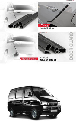 PRTEK Rubber Car Door Guard(Black, Pack of 1, Universal For Car, Versa)