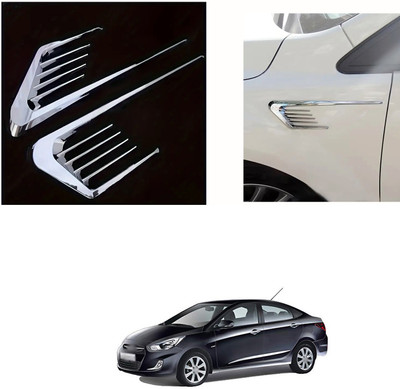XZRTZ Aluminium Car Bumper Guard(Silver, Pack of 2, Hyundai, Universal For Car)