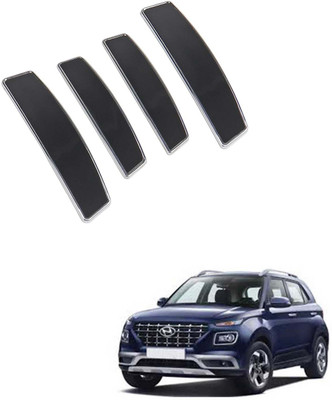 COSMOGEAR Rubber Car Door Guard(Black, Pack of 4, Hyundai, Tucson)