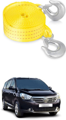 GONAMA Universal Heavy-Duty Tow Strap with Metal Safety Hooks 5 tons Polyester s105 1 m Towing Cable(Plastic, 1 kg Pull Capacity)
