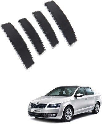 COSMOGEAR Rubber Car Door Guard(Black, Pack of 4, Skoda, Octavia)