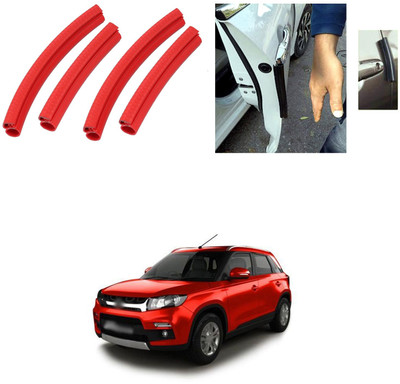 PROEDITION Aluminium, Rubber Car Door Guard(Red, Pack of 4, Maruti, Universal For Car)