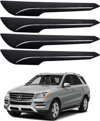 Oshotto Rubber Car Bumper Guard(Black, Pack of 4, Mercedes Benz, ML250)