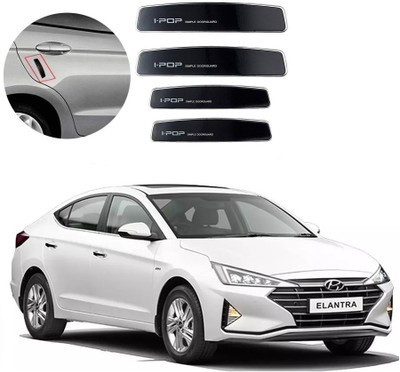 arneja trading company Plastic Car Door Guard(Black, Pack of 4, Hyundai, Elantra)
