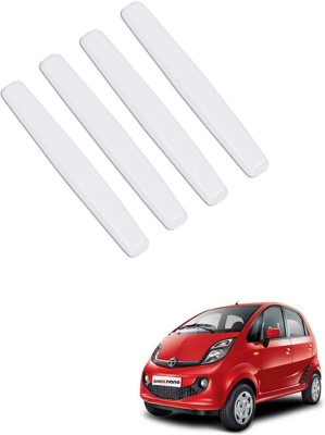 COSMOGEAR Rubber Car Door Guard(White, Pack of 4, Tata, Nano)