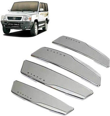 Empire Element Plastic, Nickel Car Door Guard(Black, Pack of 4, Tata, Hexa)