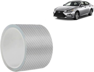 Selifaur Plastic Car Door Guard(White, Silver, Pack of 1, Lexus, ES)