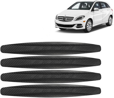 Selifaur Rubber Car Bumper Guard(Black, Pack of 4, Mercedes Benz, B-Class)