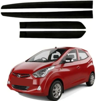 CARXTREME Plastic Car Door Guard(Black, Pack of 4, Hyundai, Eon)