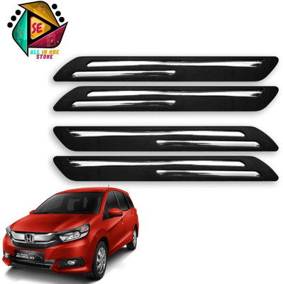 Sakshionline Rubber Car Bumper Guard(Black, Pack of 4, Honda, Mobilio)