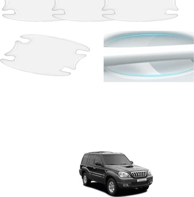 PRTEK Plastic Car Door Guard(Clear, Pack of 4, Hyundai, i20, Universal For Car)