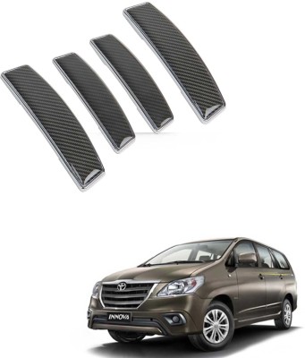 COSMOGEAR Rubber Car Door Guard(Black, Pack of 4, Toyota, Innova)