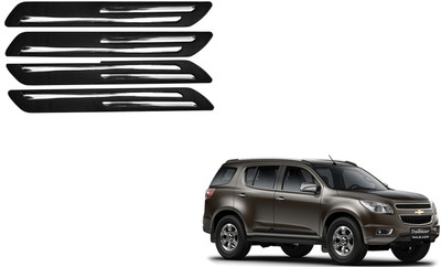 FORSONS Rubber Car Bumper Guard(Black, Pack of 4 pcs Double Chrome Bumper Protector, Chevrolet, Trailblazer)