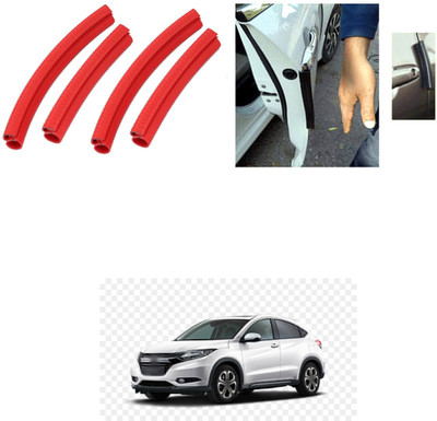 PROEDITION Aluminium, Rubber Car Door Guard(Red, Pack of 4, Honda, Universal For Car)