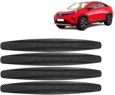 Selifaur Rubber Car Bumper Guard(Black, Pack of 4, Tata, Universal For Car)