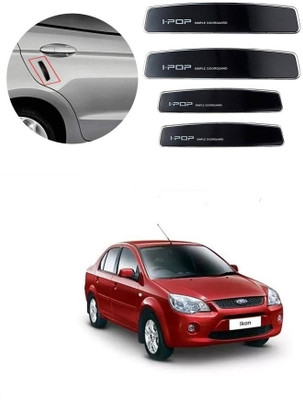 ARNEJA Plastic, Carbon Steel Car Door Guard(Black, Pack of 4, Ford, Ikon)