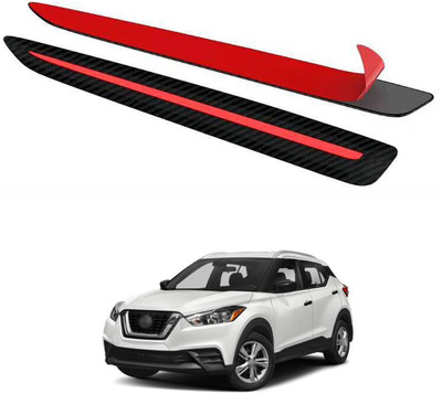 XZRTZ Plastic Car Bumper Guard(Black, Pack of 1, Universal For Car, NA)