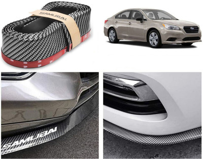 Selifaur Carbon Steel, Rubber Car Bumper Guard(Black, Pack of 1, Subaru, Legacy)
