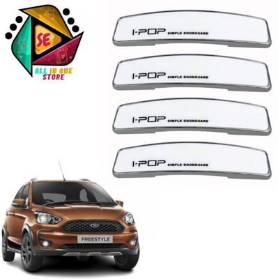 Sakshionline Plastic Car Door Guard(White, Pack of 4, Ford, NA)