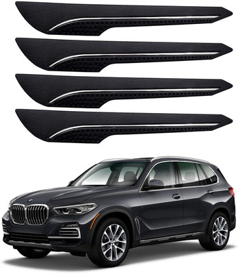 Oshotto Rubber Car Bumper Guard(Black, Pack of 4, BMW, X5)