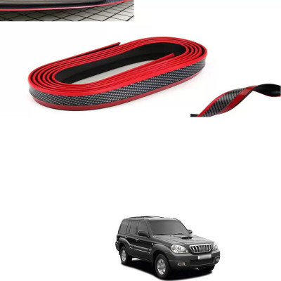 XZRTZ Rubber Car Bumper Guard(Red, Pack of 1, Universal For Car, Terracan)
