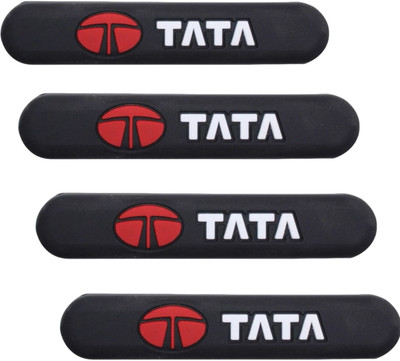 CARMOD Silicone Car Door Guard(Black, Pack of 4, Tata, NA)