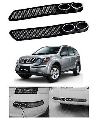 SLSHILPA Plastic Car Door Guard(Black, Pack of 2, Mahindra, XUV 500)
