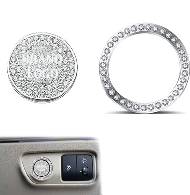 Avedia Car Engine Start Stop Button Cover Push Start Button Cover Car Door Pull Strap(Set of 1)