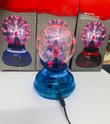 Auto MT Blue Plasma Magic Ball Car LED Electrostatic Light Crystal Lighting Dream Lamp. Car Engine Valve