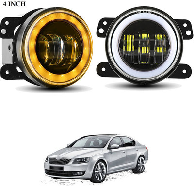 LOVMOTO UNIVERSAL FOR CAR LED FOG HEAD LIGHT Xc719 Headlight Car LED for Skoda (12 V, 20 W)(Octavia, Pack of 1)