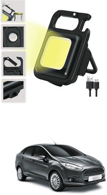LOVMOTO Small LED Flashlight COB Rechargeable Keychain Q26 1 hrs Torch Emergency Light(White)