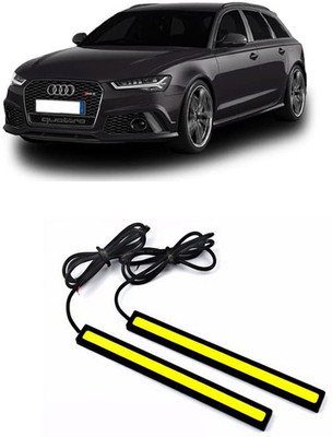 Enfield Works DRL LED LIGHT WHITE PAIR (17CM) EW-3689 Car Fancy Lights(White)