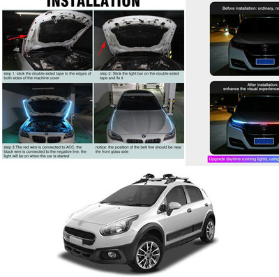 XZRTZ LED Fog Lamp Unit for Fiat Avventura