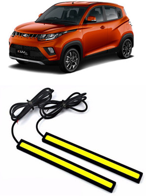 Enfield Works DRL LED LIGHT WHITE PAIR (17CM) EW-1597 Car Fancy Lights(White)